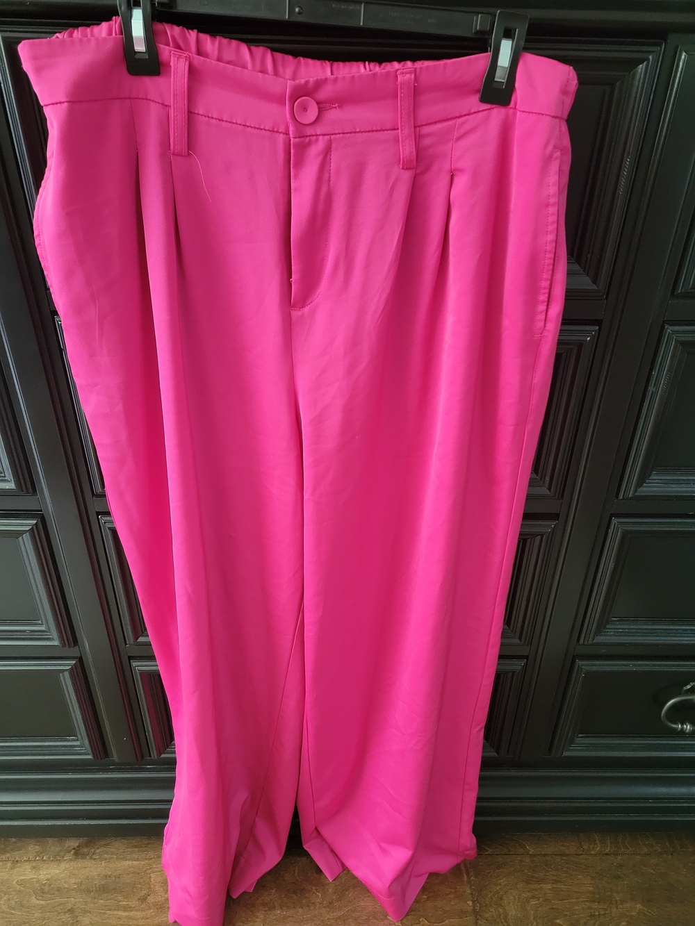 Cato Vibrant Pink Wide Leg Trousers